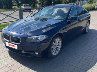 2015 BMW 5 серии Long 528Li xDrive VI (F10/F11/F07) Рестайлинг, синий, 1950000 рублей, вид 1