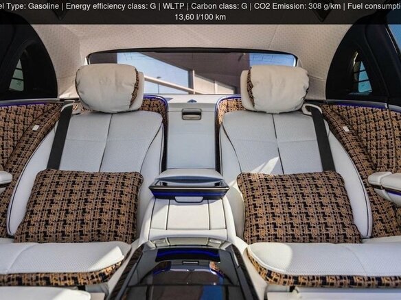 2025 Mercedes-Benz Maybach S-Класс 680 II (Z223), розовый, 51100000 рублей - вид 13