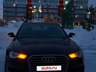 2016 Audi A6 IV (C7) Рестайлинг, чёрный, 2050000 рублей, вид 2