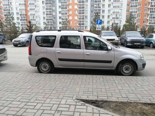 2012 Lada (ВАЗ) Largus I, серебристый, 750000 рублей, вид 3