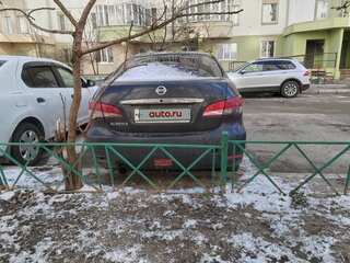 2014 Nissan Almera III (G15), чёрный, 275000 рублей, вид 3