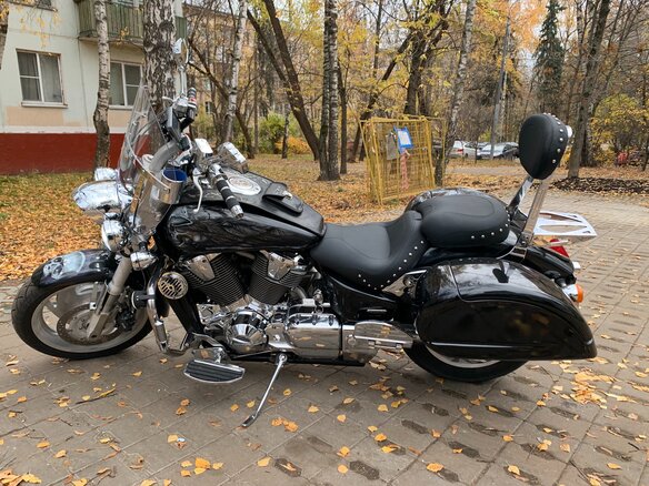2002 Honda VTX 1800, чёрный - вид 16