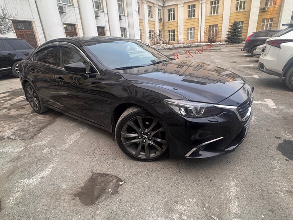 2017 Mazda 6 III (GJ) Рестайлинг, чёрный, 2020000 рублей - вид 2