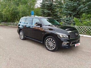 2016 Infiniti QX80 I Рестайлинг, чёрный, 2990000 рублей, вид 3