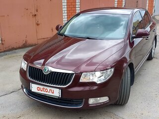 2008 Skoda Superb II, пурпурный, 1320000 рублей, вид 3