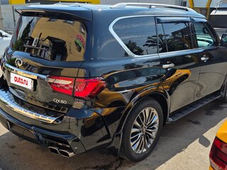 2021 Infiniti QX80 I Рестайлинг 3, чёрный, 7500000 рублей, вид 4