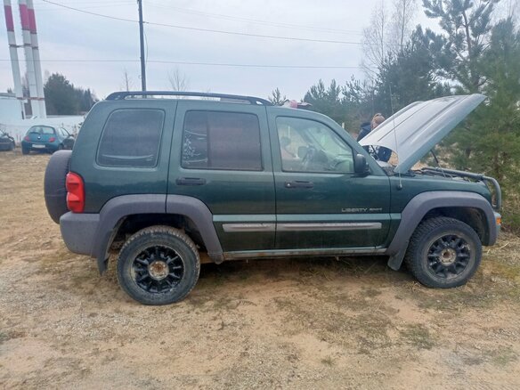 2002 Jeep Liberty (North America) I, зелёный, 600000 рублей - вид 4