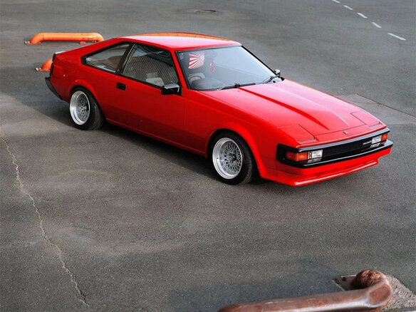 1985 Toyota Celica XX III (A60), красный - вид 4