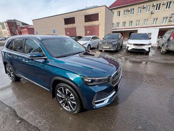 2023 Geely Monjaro (Xingyue L) I, синий, 3100000 рублей