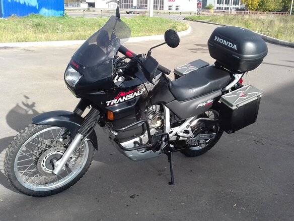 1997 Honda XL600V Transalp, чёрный - вид 5