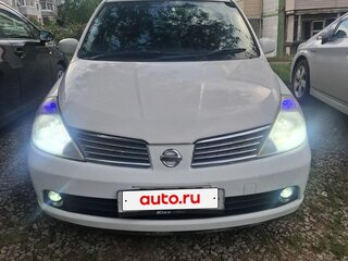 2007 Nissan Tiida Latio I, белый, 505000 рублей, вид 1