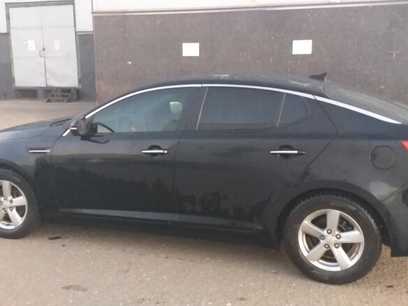 2014 Kia Optima III Рестайлинг, чёрный, 1550000 рублей - вид 6