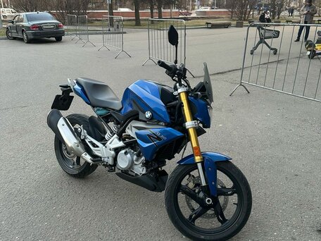 2017 BMW G 310 R, синий, 415000 рублей, вид 2