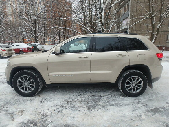 2013 Jeep Grand Cherokee IV (WK2) Рестайлинг, бежевый - вид 7