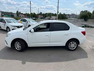2018 Renault Logan II Рестайлинг, белый, 780000 рублей, вид 2