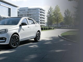 2026 Lada (ВАЗ) Vesta CNG I Рестайлинг (NG), белый, 1881000 рублей, вид 3