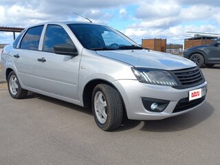 2015 Lada (ВАЗ) Granta I, серебристый, 430000 рублей, вид 3
