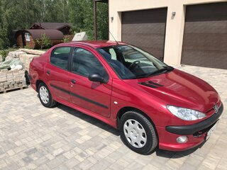 2007 Peugeot 206, красный, 380000 рублей, вид 2