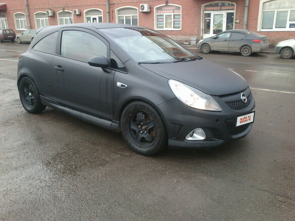 2008 Opel Corsa GSi D, чёрный - вид 13
