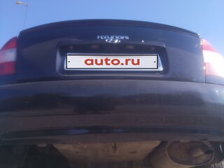 2008 Hyundai Accent ТагАЗ II, чёрный, 250000 рублей, вид 4