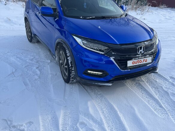 2019 Honda Vezel I Рестайлинг, синий, 2400000 рублей - вид 1