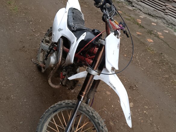 2018 BSE MX 125, белый, 65000 рублей