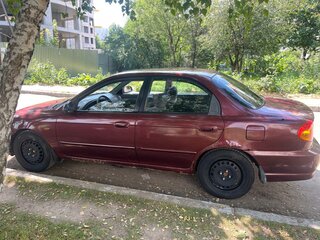 2006 Kia Spectra I Рестайлинг 2, красный, 170000 рублей, вид 4