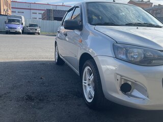 2015 Lada (ВАЗ) Kalina II, серебристый, 410000 рублей, вид 3