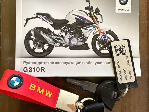 2019 BMW G 310 R, красный, 500000 рублей - вид 9