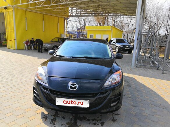 2010 Mazda 3 II (BL), чёрный, 890000 рублей - вид 1