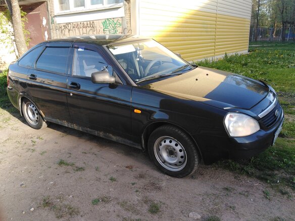 2008 Lada (ВАЗ) Priora I, зелёный, 280000 рублей - вид 3