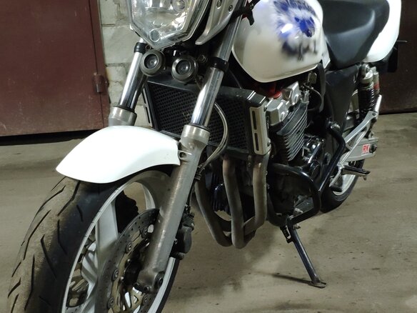 1995 Honda CB 400 Super Four, белый