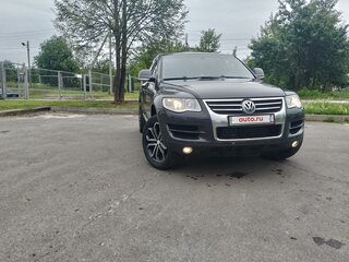 2008 Volkswagen Touareg I Рестайлинг, серый, 1150000 рублей, вид 4