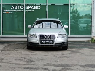 2008 Audi A6 allroad II (C6), серебристый, 499000 рублей, вид 3