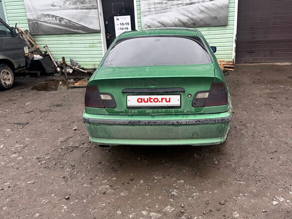1999 BMW 3 серии 316i IV (E46), зелёный, 499000 рублей - вид 3