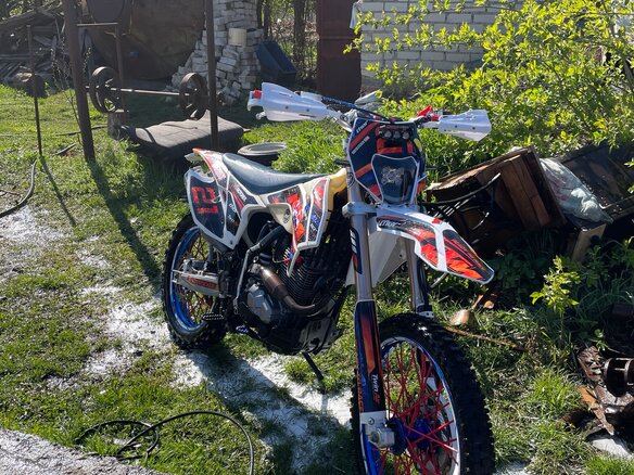 2023 Motoland TT250, белый, 140000 рублей - вид 1