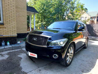 2011 Infiniti QX56 II, чёрный, 2160000 рублей, вид 4