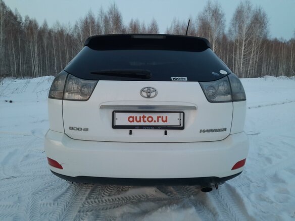 2004 Toyota Harrier II (XU30), белый, 1650000 рублей - вид 2