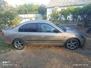 2002 Honda Civic VII, золотистый, 550000 рублей, вид 5