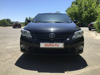 2011 Toyota Corolla X (E140, E150) Рестайлинг, чёрный, 950000 рублей, вид 3