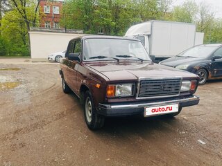 2007 Lada (ВАЗ) 2107, пурпурный, 170000 рублей, вид 4
