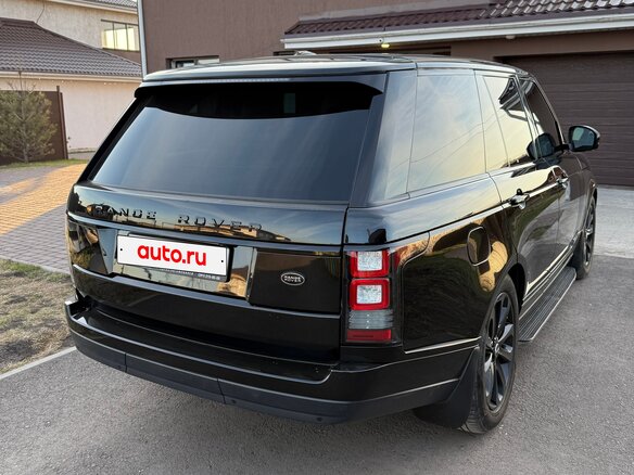 2013 Land Rover Range Rover IV, чёрный, 3520000 рублей - вид 6