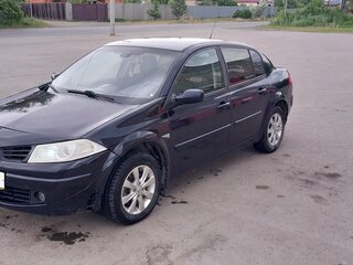 2008 Renault Megane II Рестайлинг, синий, 430000 рублей, вид 1