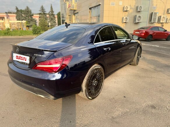 2017 Mercedes-Benz CLA 200 I (C117, X117) Рестайлинг, синий, 1800000 рублей - вид 12
