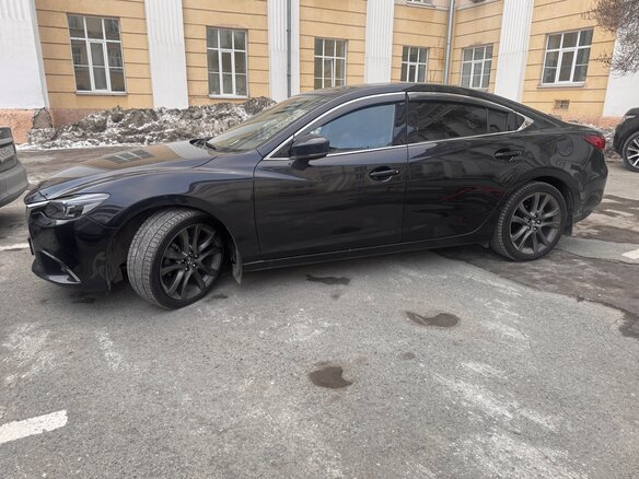 2017 Mazda 6 III (GJ) Рестайлинг, чёрный, 2020000 рублей - вид 9