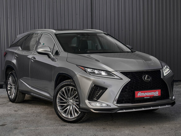 2019 Lexus RX 350L IV Рестайлинг, серый, 4290000 рублей - вид 3