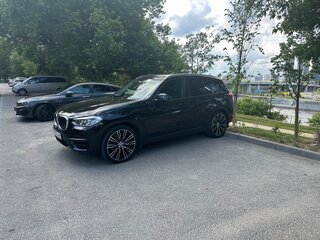 2019 BMW X3 20i xDrive III (G01), чёрный, 3450000 рублей, вид 4
