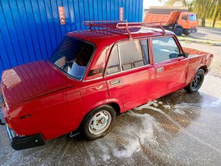 1999 Lada (ВАЗ) 2107, красный, 150000 рублей, вид 2