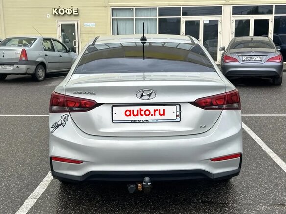 2019 Hyundai Solaris II, бежевый, 850000 рублей - вид 1