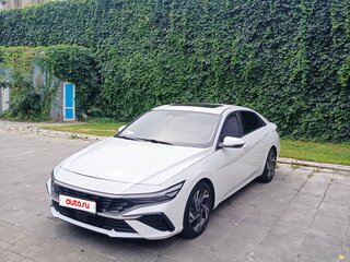2023 Hyundai Elantra N Line VII (CN7) Рестайлинг, белый, 2450000 рублей, вид 2